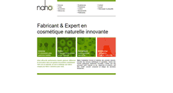 Desktop Screenshot of naho-cosmetics.com